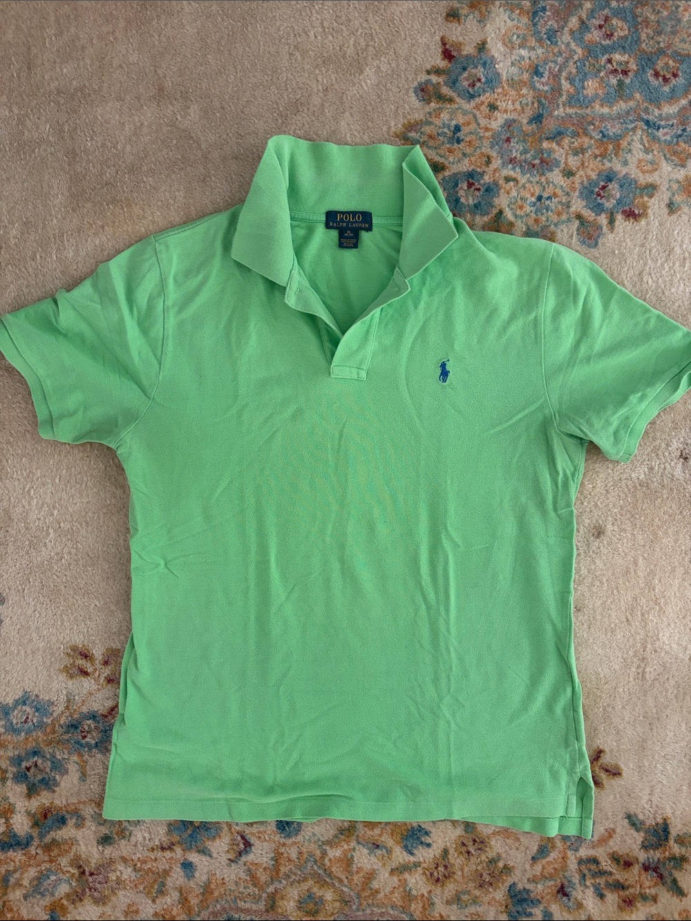 Polo by Ralph Lauren Light Green Short Sleeve Polo